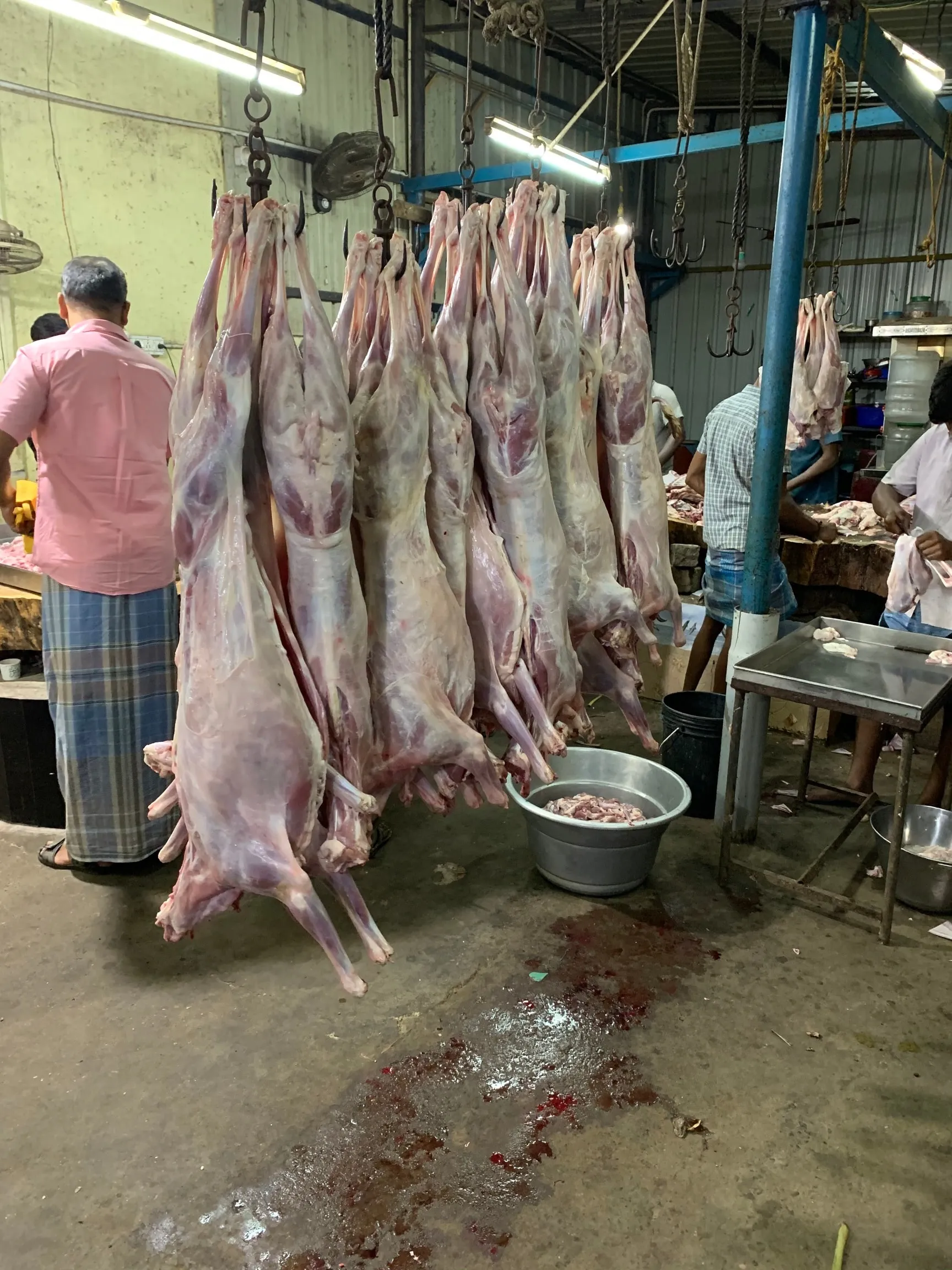 Image of: Rama Konar Mutton Stall In Madurai