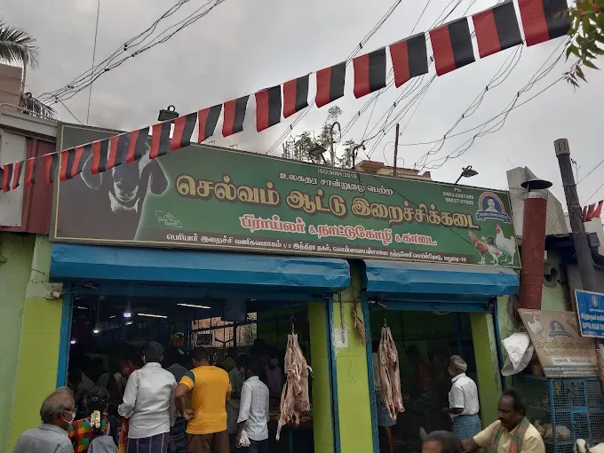 Image of: Selvam Mutton Stall In Thathaneri