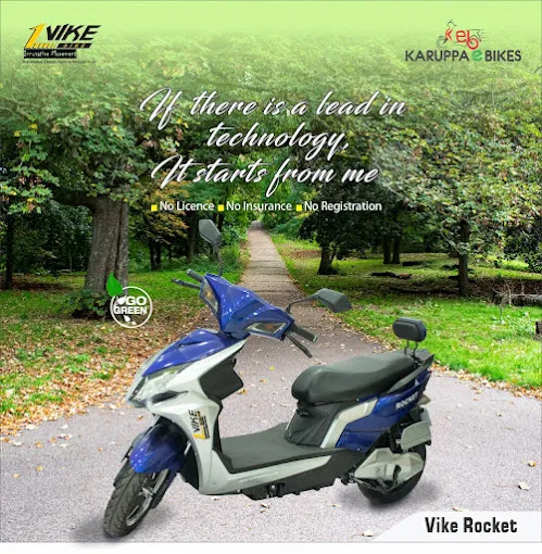 Image of: Karuppa Electric Bikes In Pasumalai