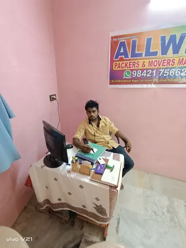 Image of: Allwin Packers And Movers In Arasaradi 7