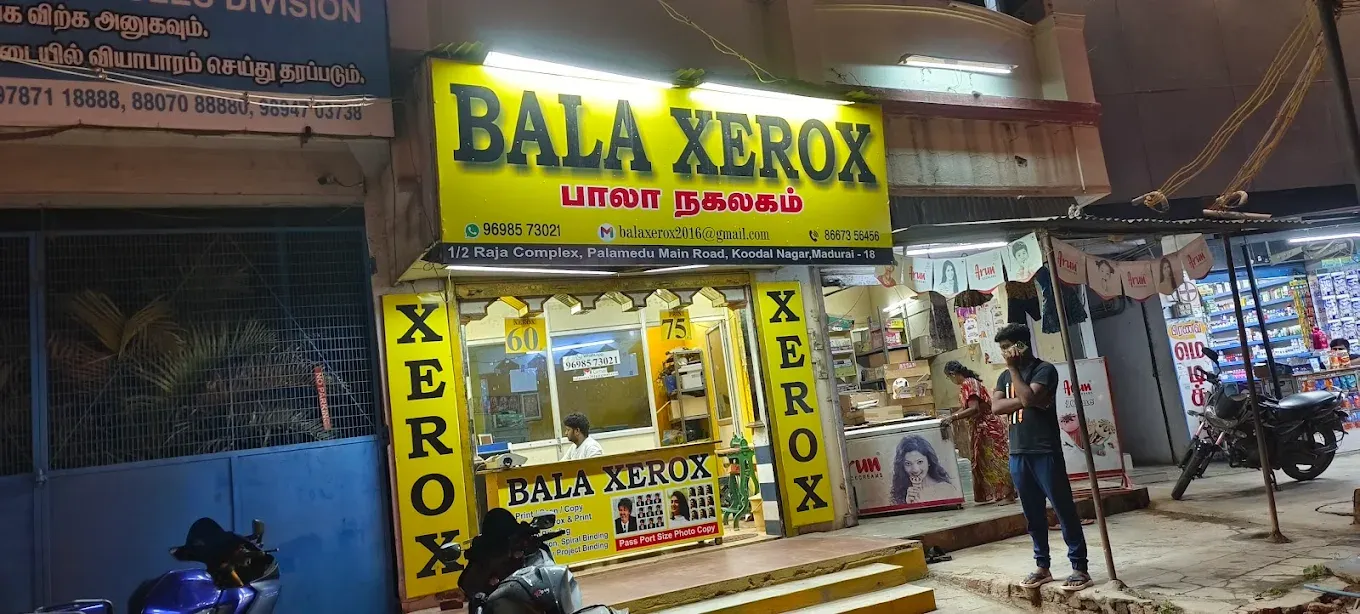Image of: Bala Xerox In Koodal Nagar