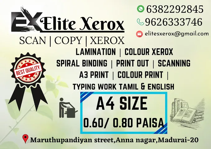 Image of: Elite Xerox In Anna Nagar 2