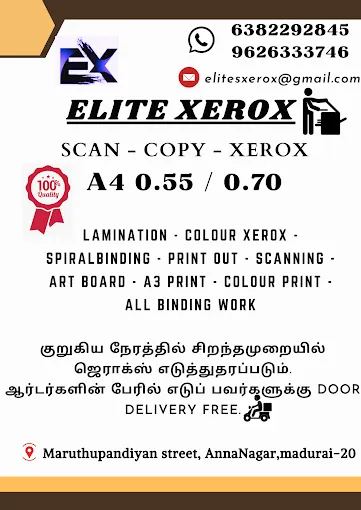 Image of: Elite Xerox In Anna Nagar 3