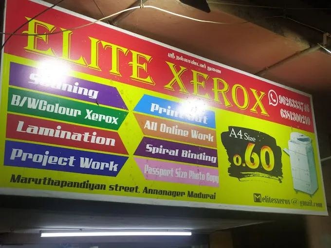 Image of: Elite Xerox In Anna Nagar 7