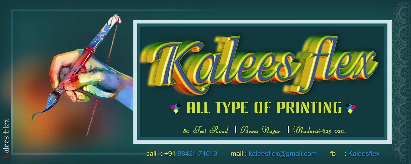Image of: Kalees Digital Flex In Madurai