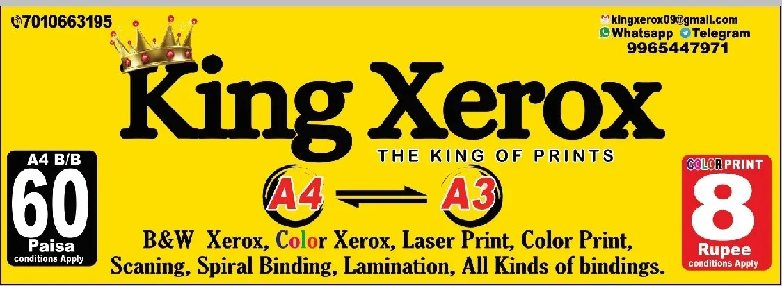 Image of: King Xerox In Anna Nagar