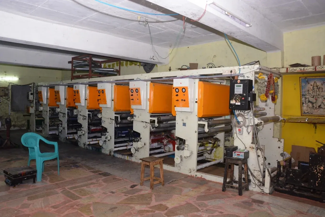 Image of: Marina Poly Colour Print In Koodal Nagar