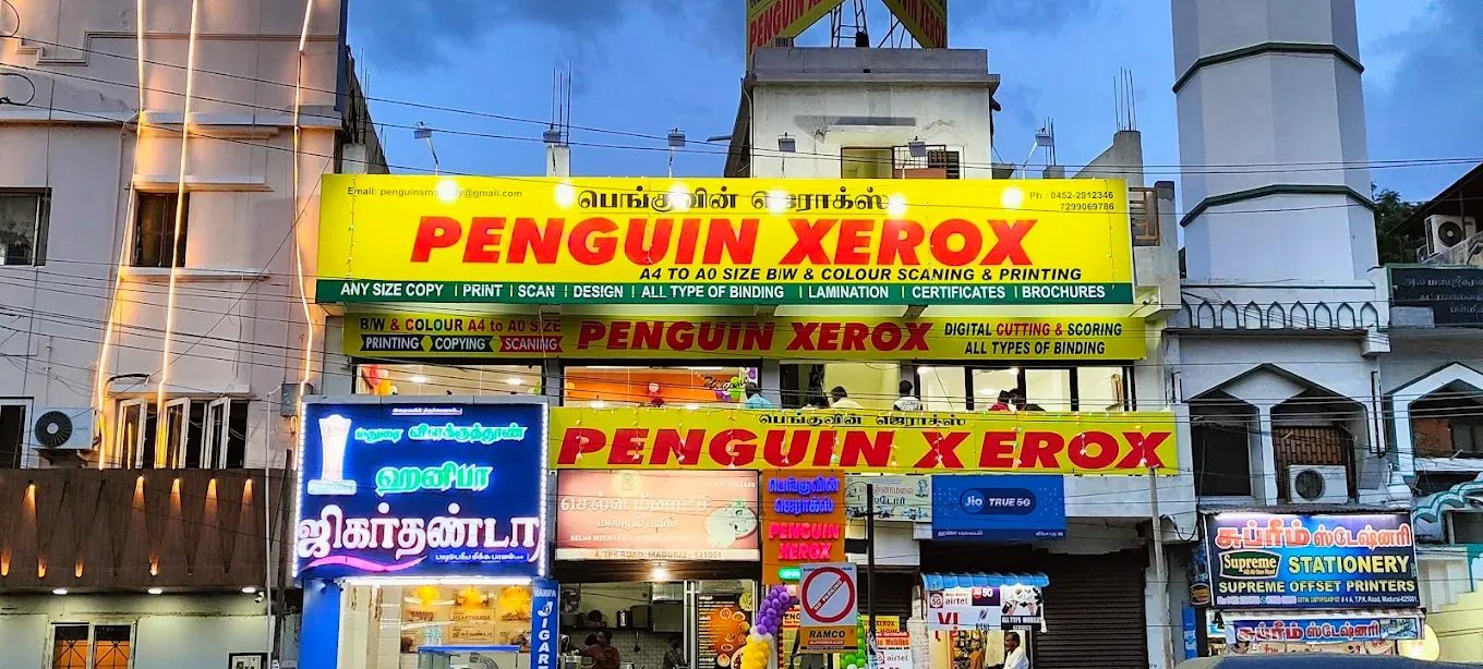 Image of: Penguin Xerox In Periyar