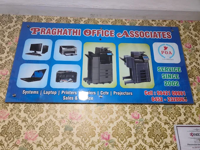 Image of: Praghathi Office Associates Photo Coiper Machine Dealer In Simmakkal 5