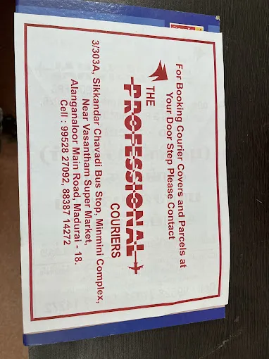 Image of: Professional Courier In Koodal Nagar 4