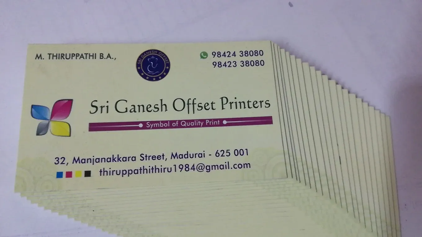 Image of: Sri Ganesh Offset Printers In South Gate