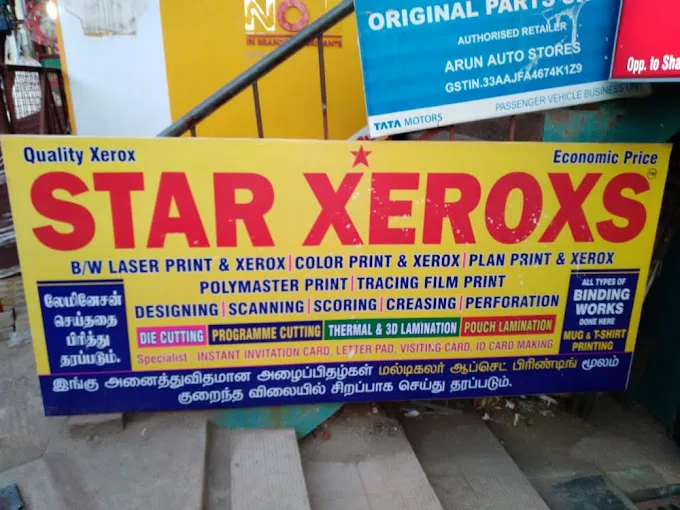 Image of: Star Xerox In Kalavasal