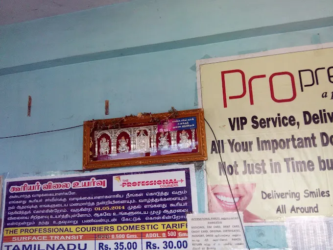 Image of: The Professional Couriers In Ponmeni
