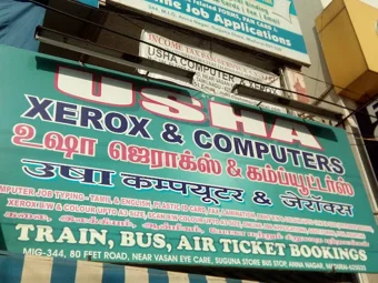 Image of: Usha Xerox In Anna Nagar 6