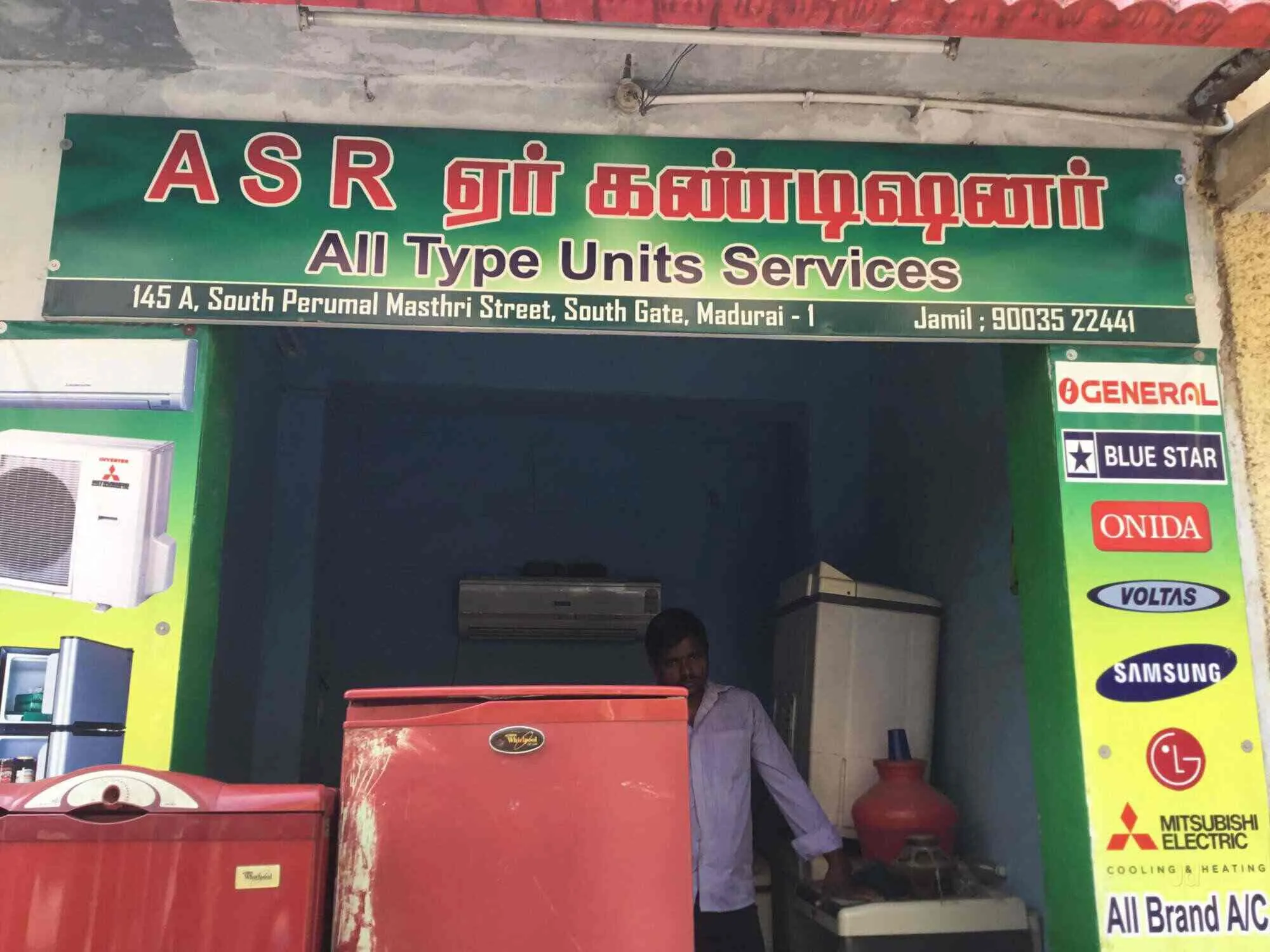 Image of: Asr Cooling Service In Madurai