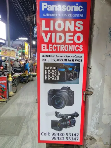 Image of: Lions Video Electronics In Periyar