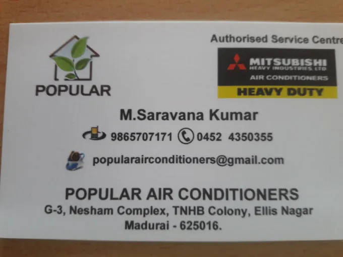Image of: Popular Airconditioners In Ellis Nagar 2