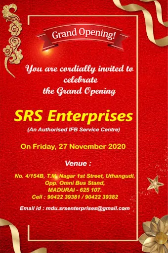 Image of: Srs Enterprises In Iyer Bungalow