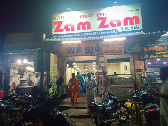 Image of: Zam Zam Pureveg Hotel in Madurai