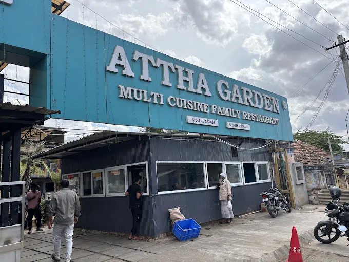 Image of: Attha Garden Family Restaurant in Madurai