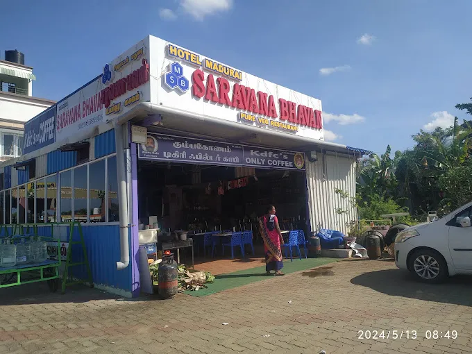 Image of: Hotel Madurai Saravana Bhavan in Madurai