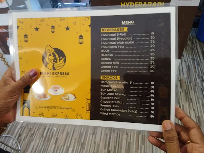 Image of: Irani Tea Irani Express in Andalpuram