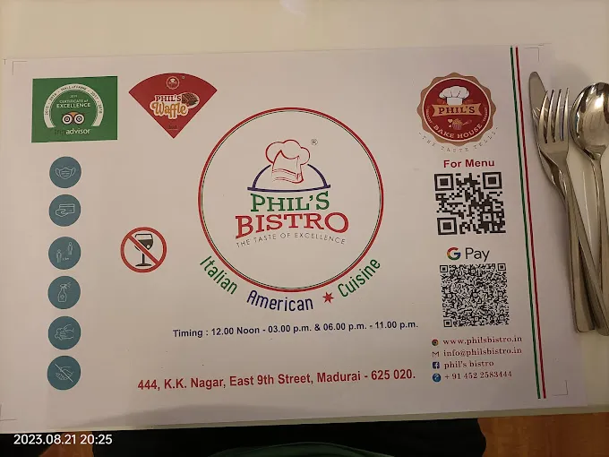 Image of: Phils Bistro in Madurai 3