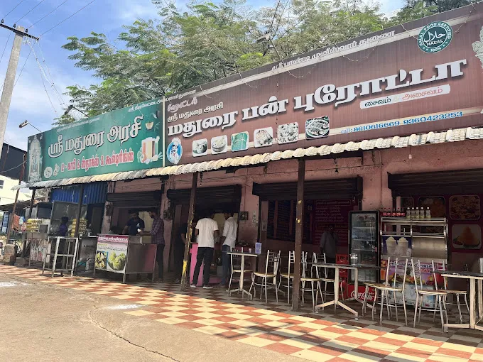 Image of: Sri Madurai Arasi Madurai Bun Parotta in Madurai 2