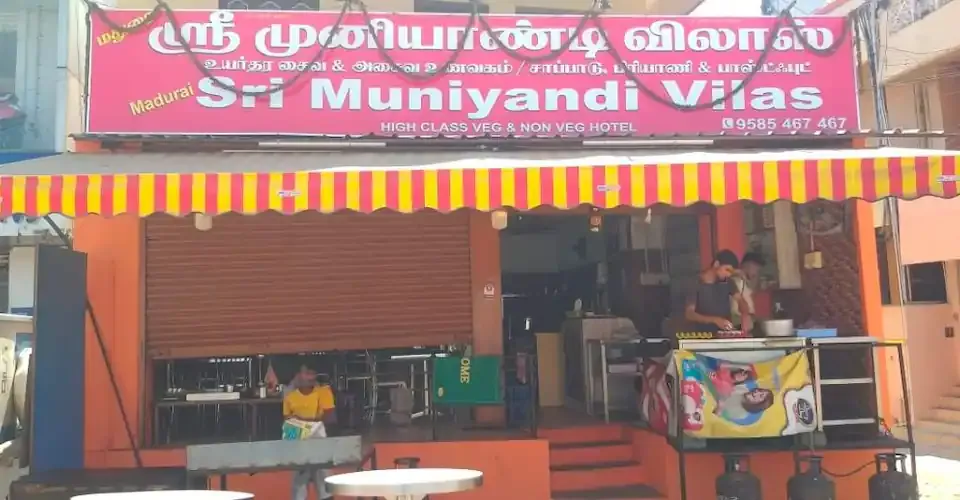 Image of: Sri Madurai Muniyandi Vilas in Madurai