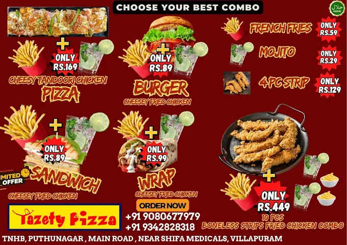 Image of: Tazety Pizza in Villapuram 5