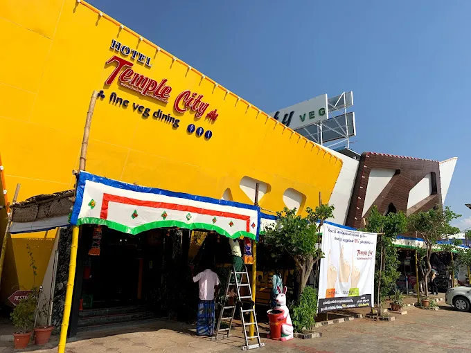 Image of: Temple City Pure Vegetarian Restaurant in Madurai