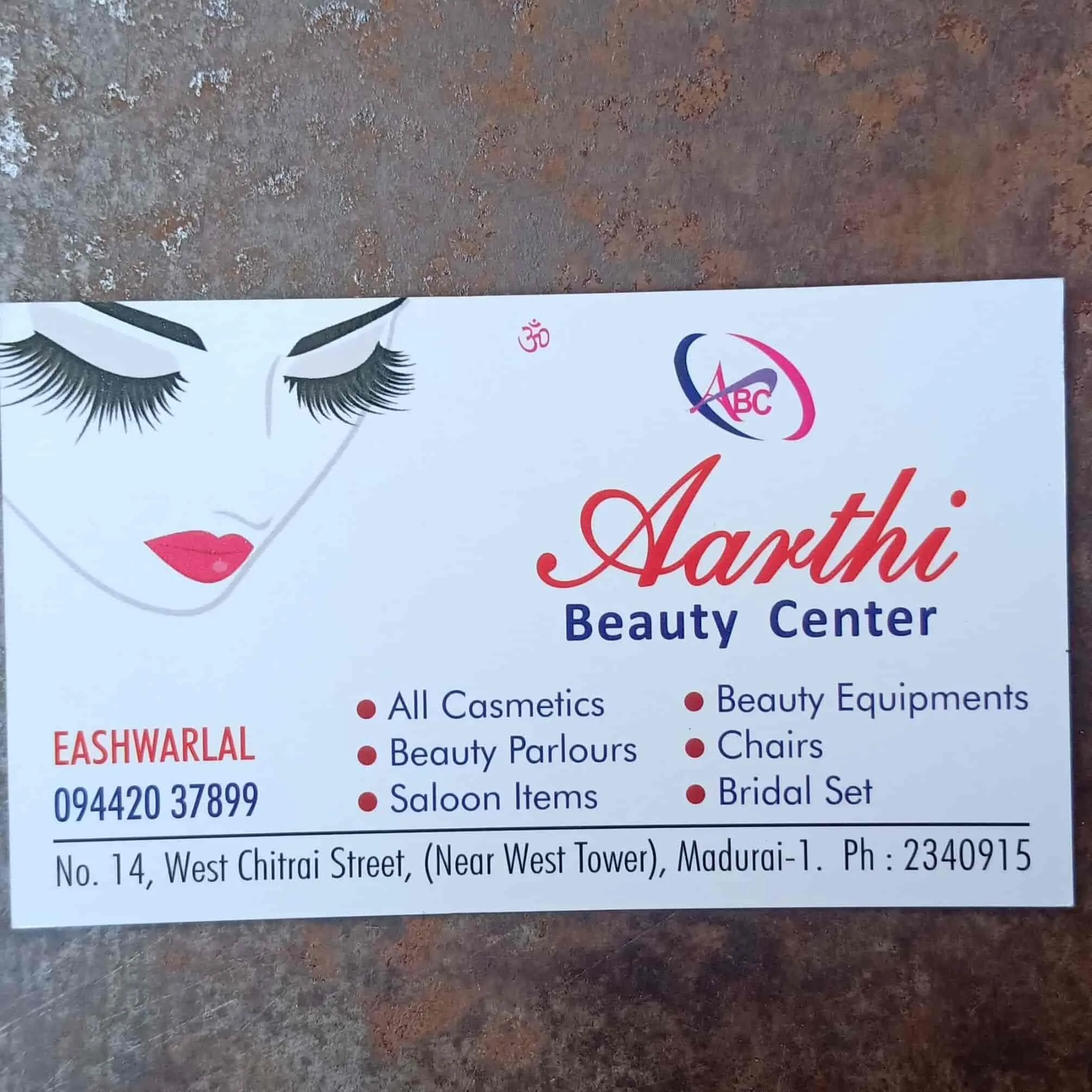 Image of: Aarthy Saloon in Madurai