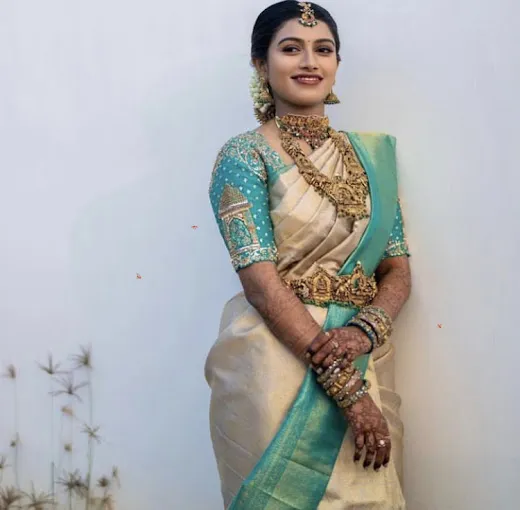 Image of: Bakya Bride And Groom Makeup in Anna Nagar