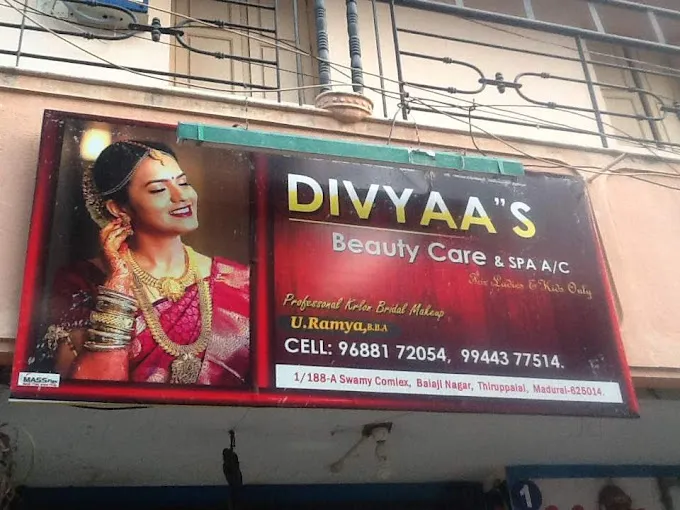 Image of: Divyaas Beauty Care in Madurai