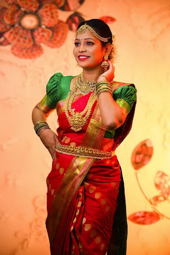 Image of: Malathy Beauty Parlour Bridal Studio in Kamarajar Salai