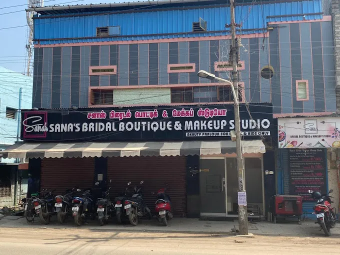 Image of: Sanas Bridal Boutique And Makeup Studio in Villapuram