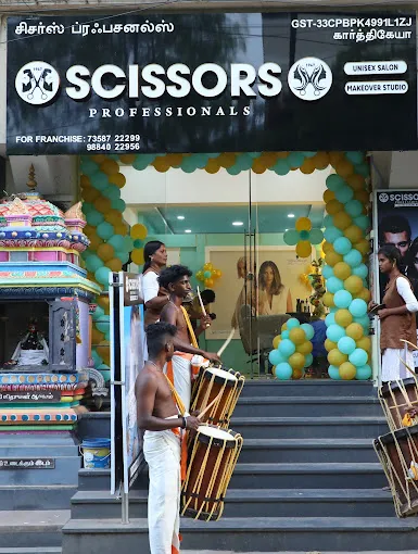 Image of: Scissors Professional Unisex Salon in Madurai