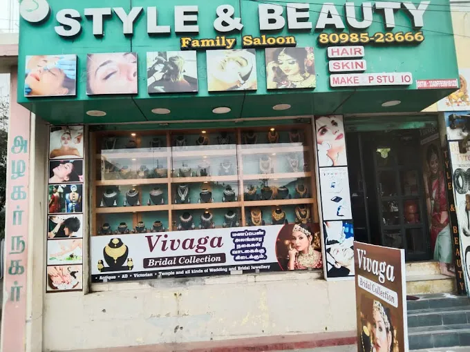 Image of: Style And Beauty Family Saloon in Kamarajar Salai 2