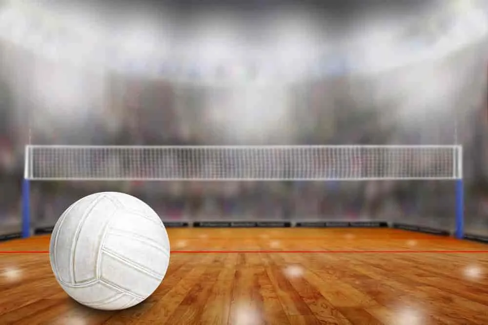 Image of: City Ar Volleyball Court In Reserve Line