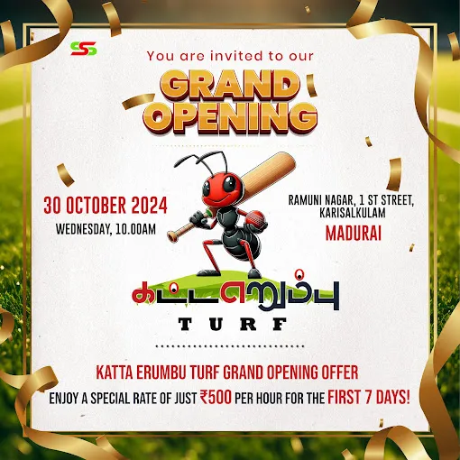 Image of: Katta Erumbu Turf In Madurai