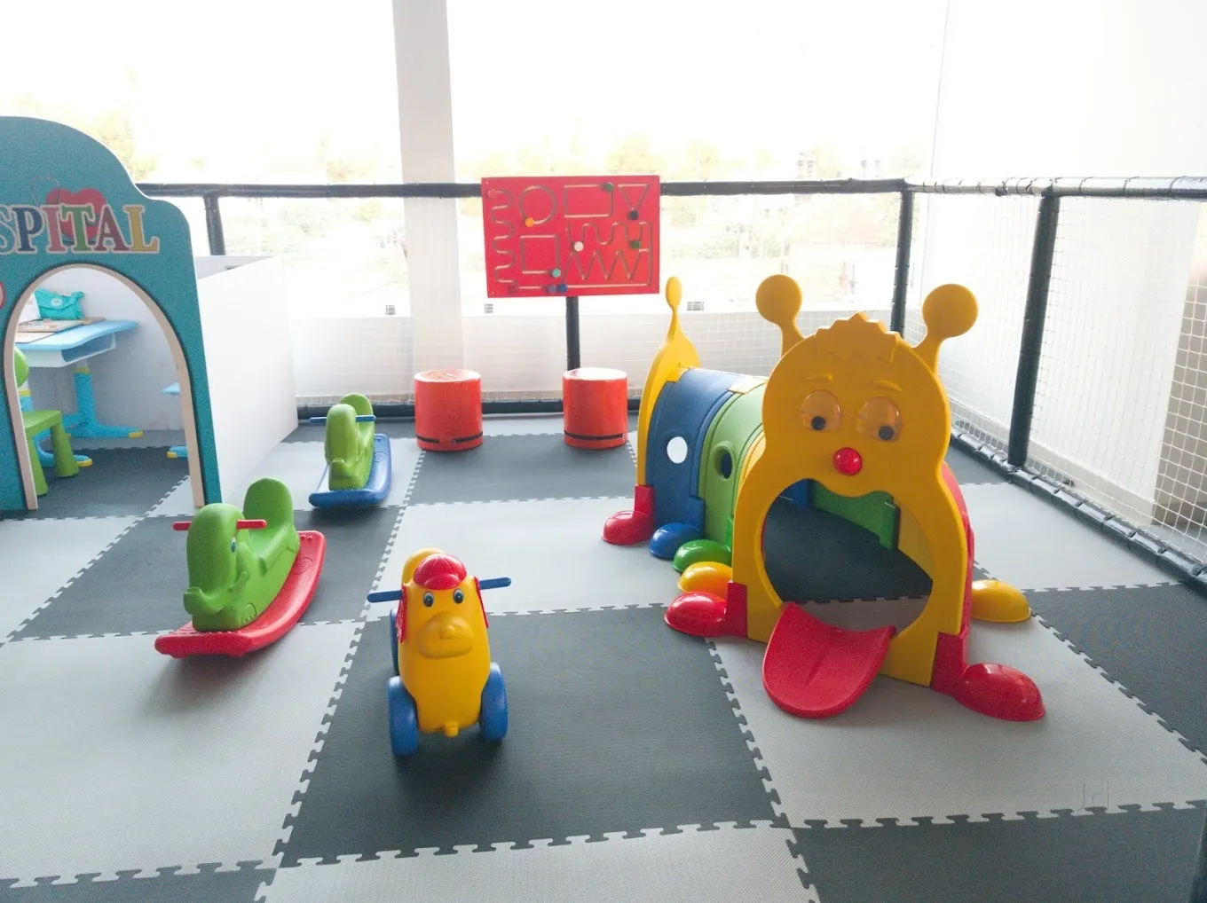 Image of: Dino Kids Play Area In Iyer Bungalow