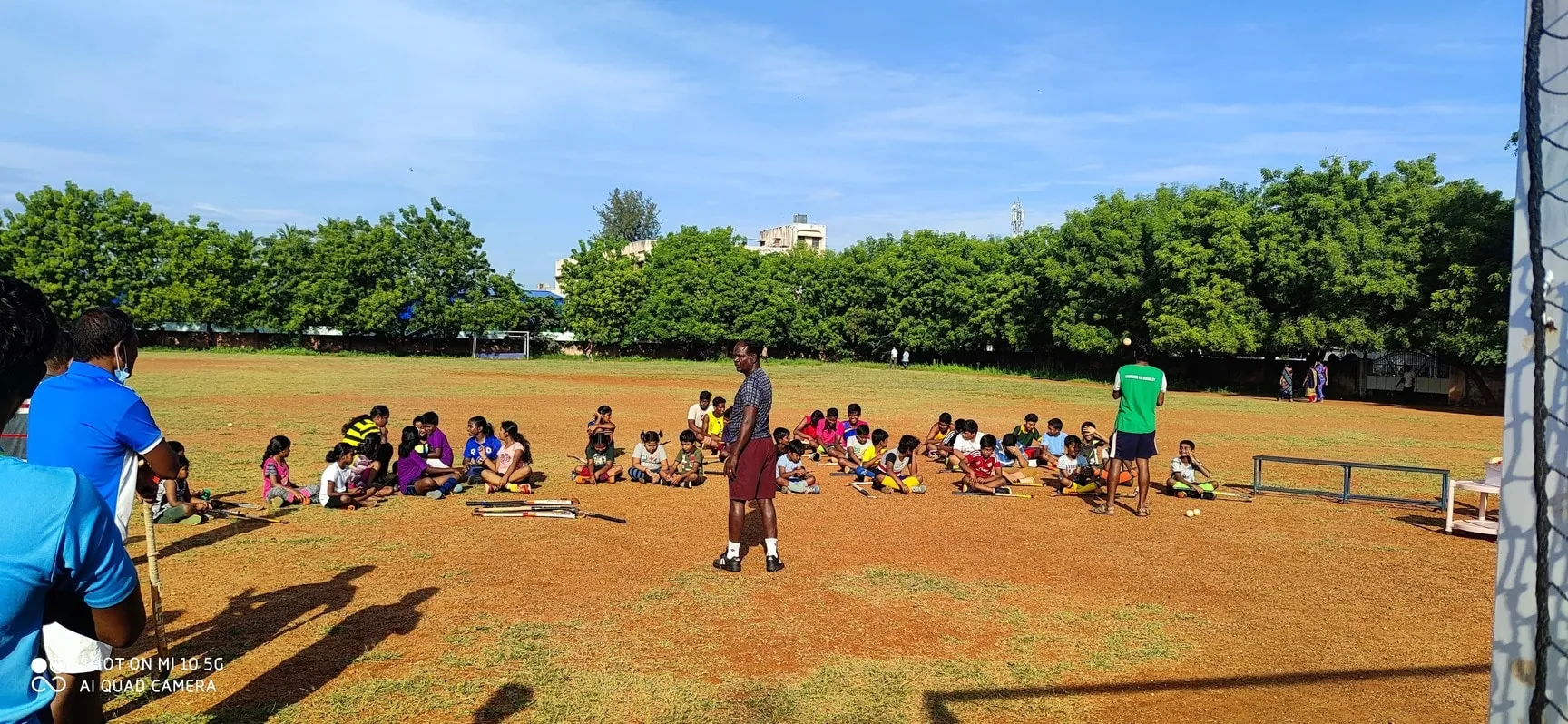 Image of: Sdat Ellis Nagar Hockey Ground In Ellis Nagar