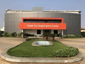 Image of: Temple City Vaighai Sports Center In Karuppayurani