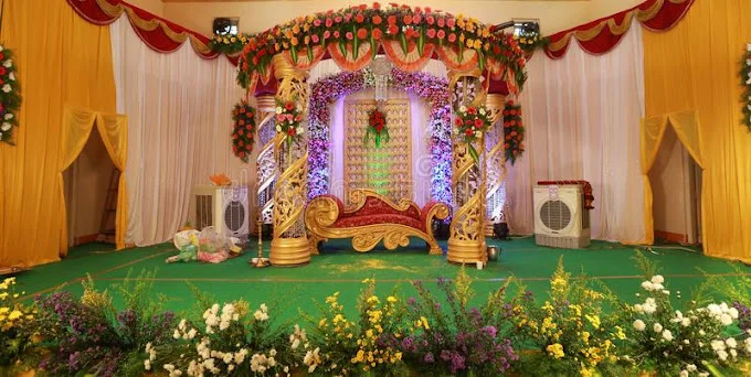 Image of: Event Management Marriage Stage Decoration in Madurai