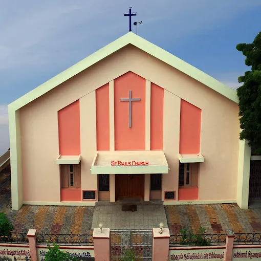 Image of: C S I St Paul Church In Madurai