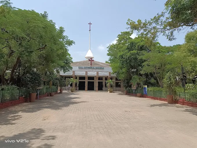 Image of: Csi Cathedral In Madurai 6