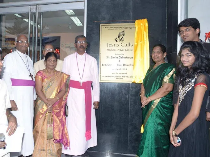 Image of: Jesus Calls Prayer Tower In Madurai 2