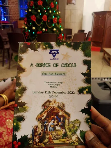 Image of: Jubilee Chapel Of The American College In Alwarpuram 6