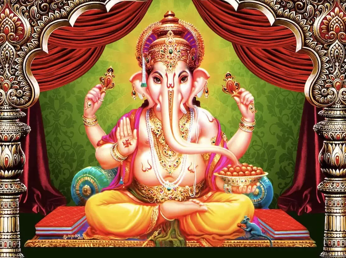 Image of: Lord Ganesh Temple In Simmakkal