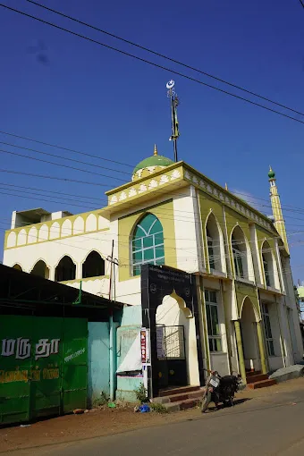 Image of: Masjid Sammattipuram Maruthanayagam Old Mosque In Madurai